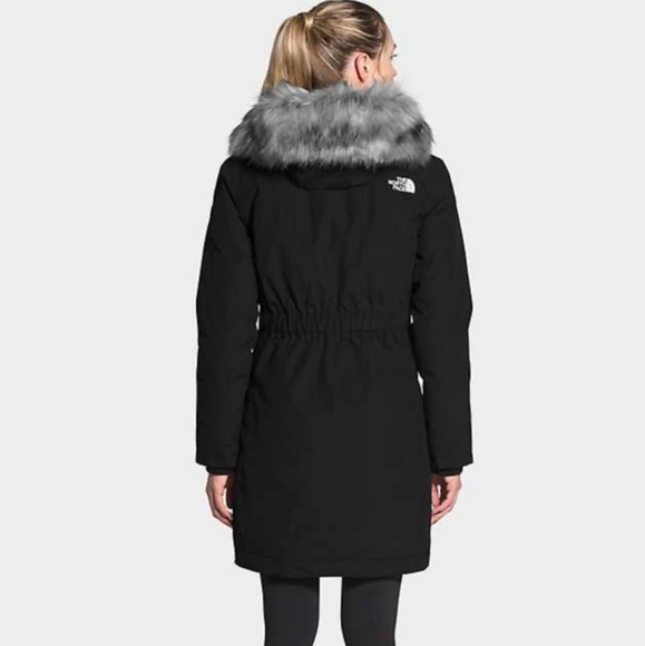THE NORTH FACE Arctic Down Parka - Women's, BLACK - Picture 2 of 10